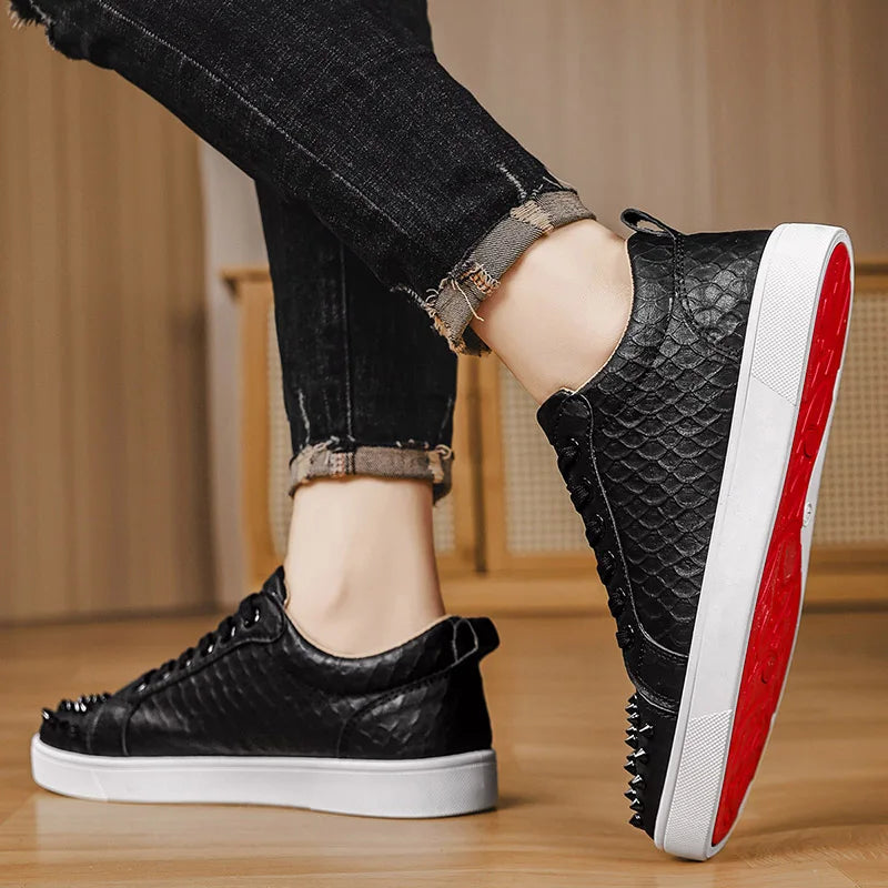Leather Casual Sneakers