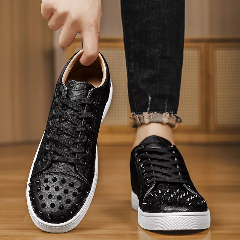 Leather Casual Sneakers