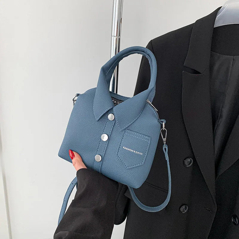 Leather Square Crossbody Bags