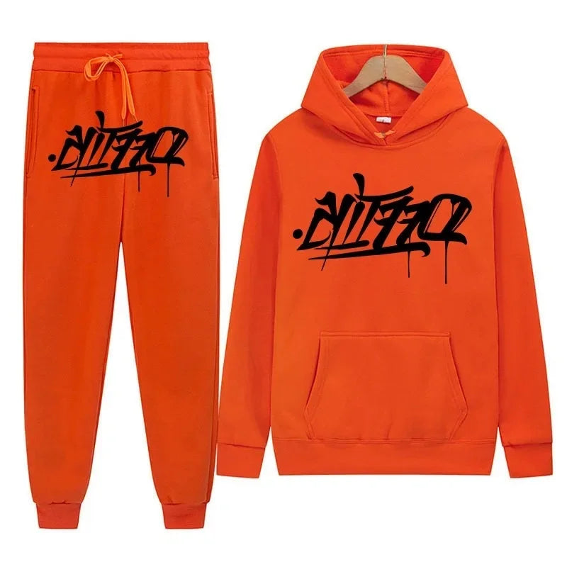two-piece sweatsuit