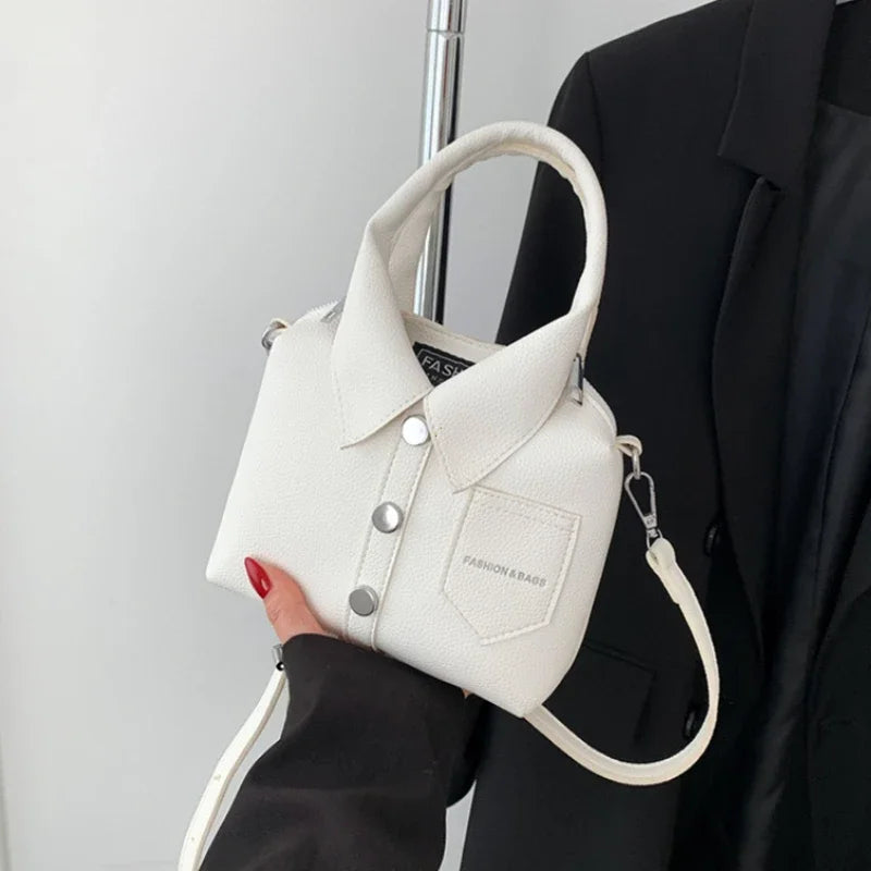 Leather Square Crossbody Bags