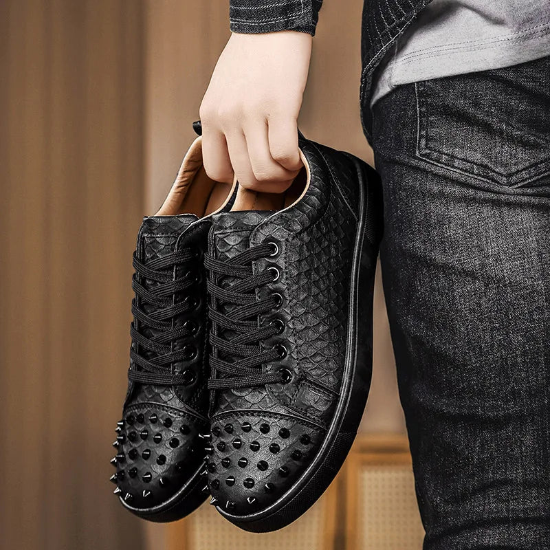Leather Casual Sneakers