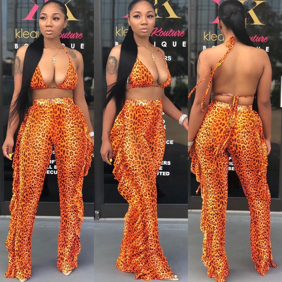 Bra+tassel Pants two Piece  Swimsuit
