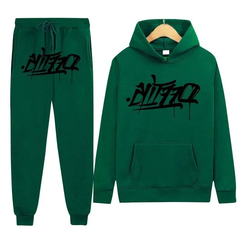 two-piece sweatsuit