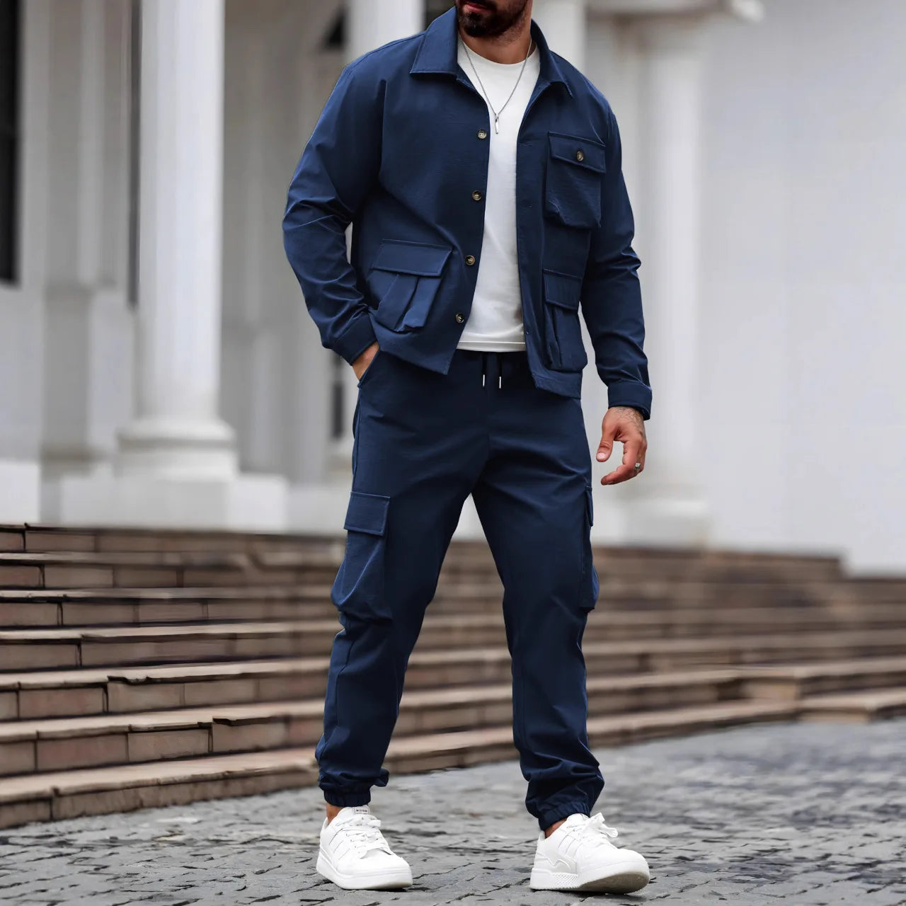Jacket and pants set