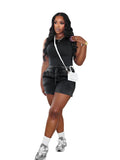 Sleeveless Tank Top and Biker Short 2 Piece Sets