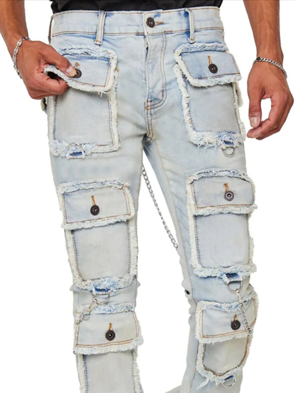 Men’s Stretch Straight-leg Jeans