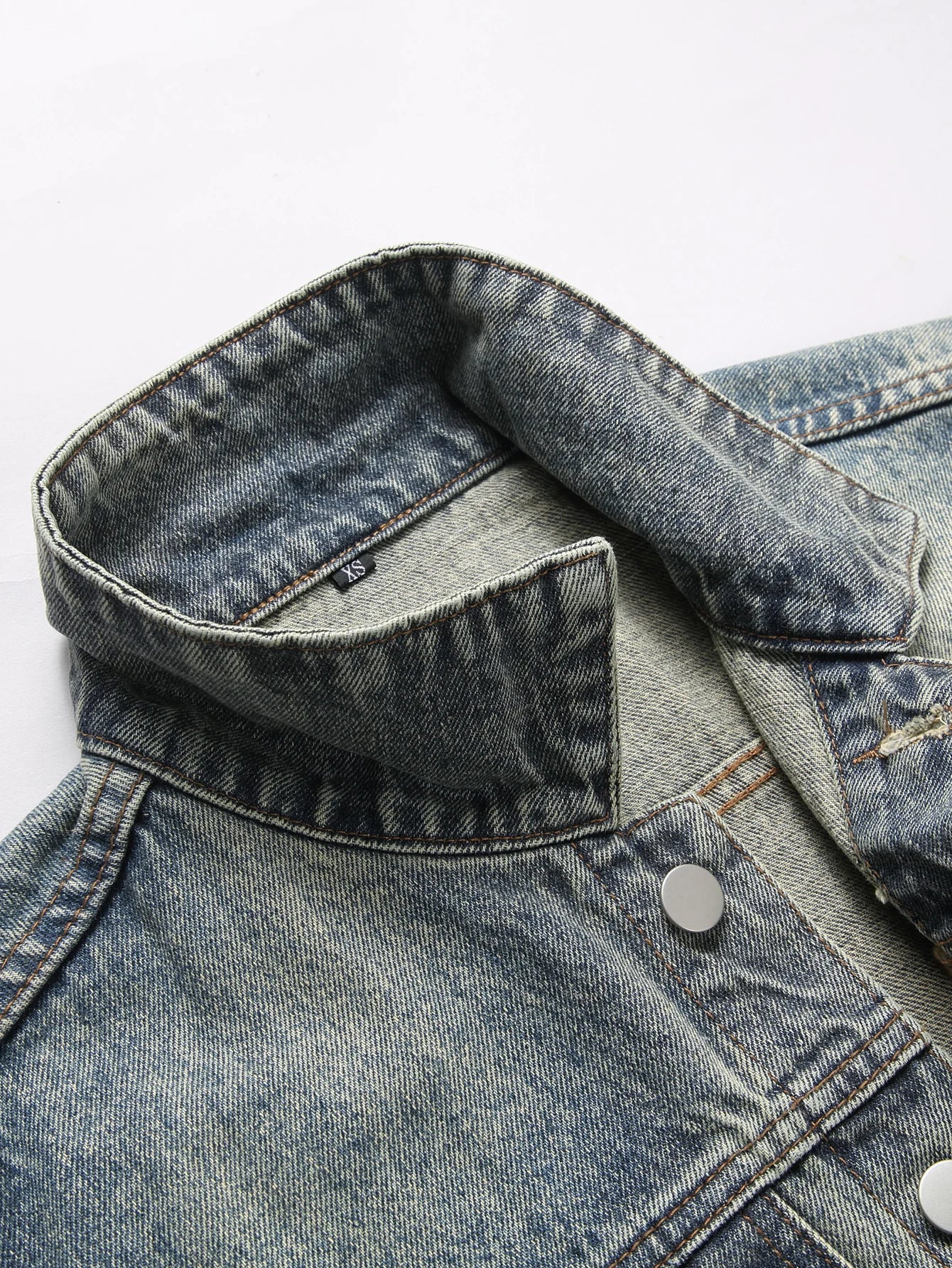 Men's Denim Sleeveless Vest