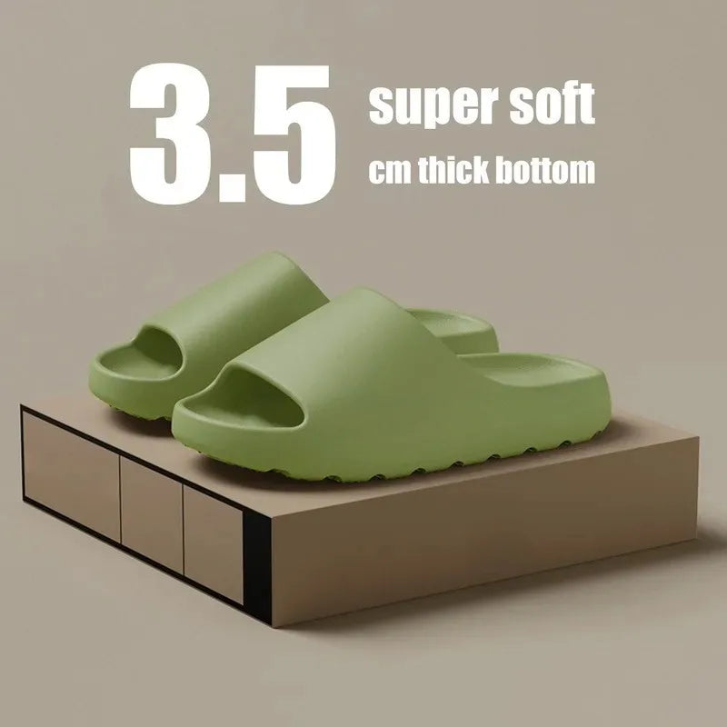 Thick-soled Slides