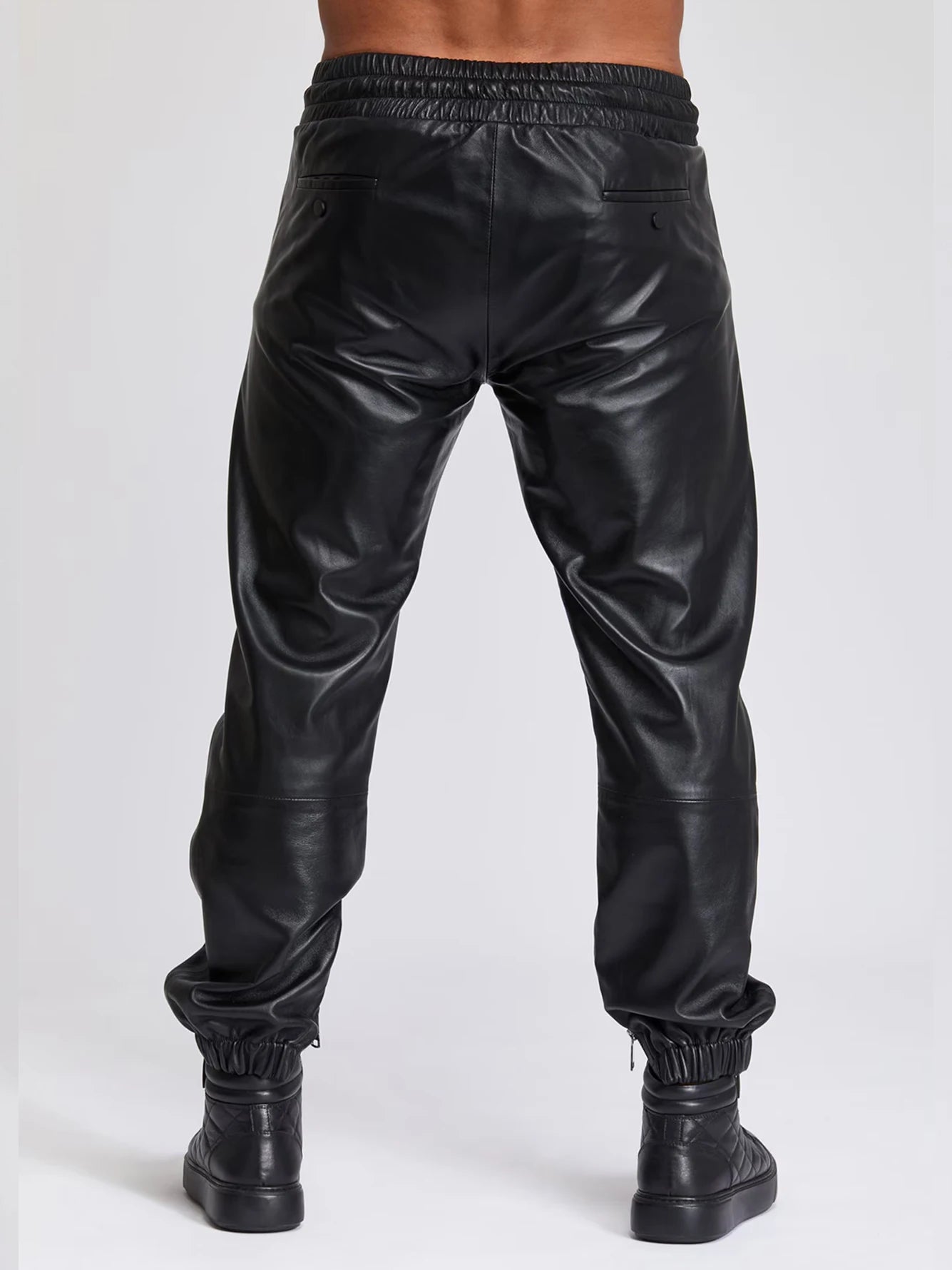Men’s Leather joggers