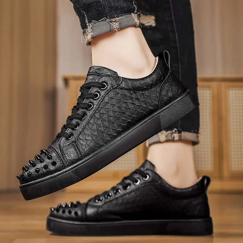 Leather Casual Sneakers