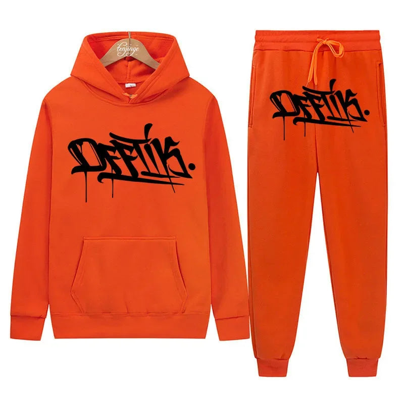 two-piece sweatsuit