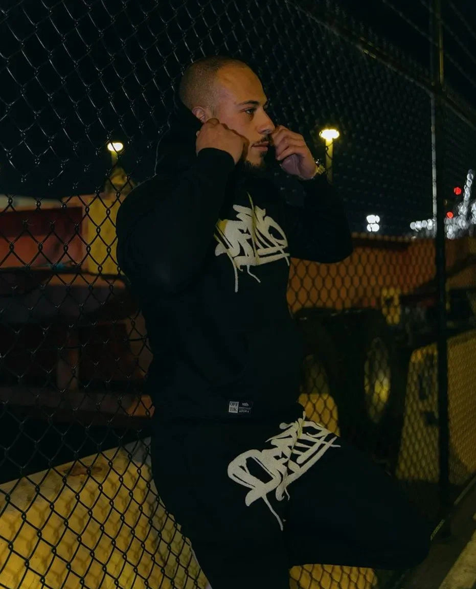 two-piece sweatsuit