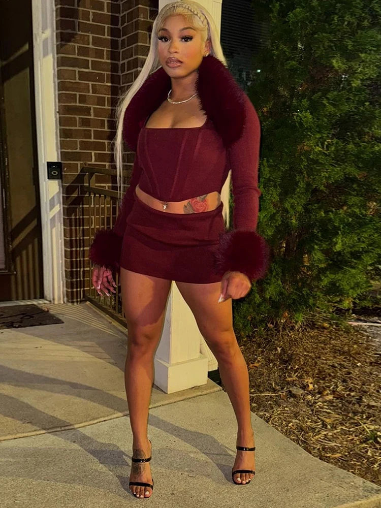 3-Piece skirt set