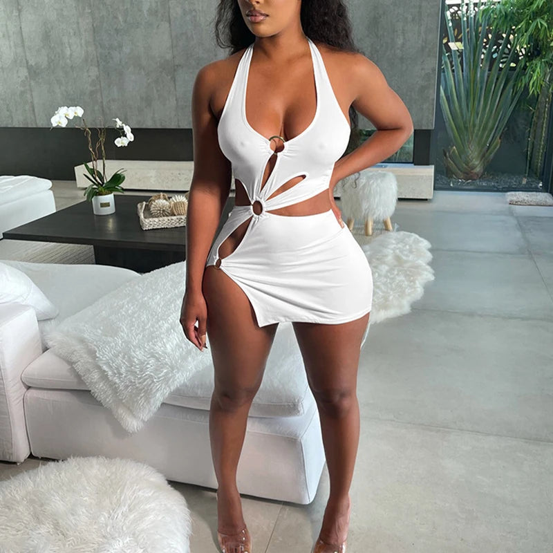 Sleeveless Mini skirt