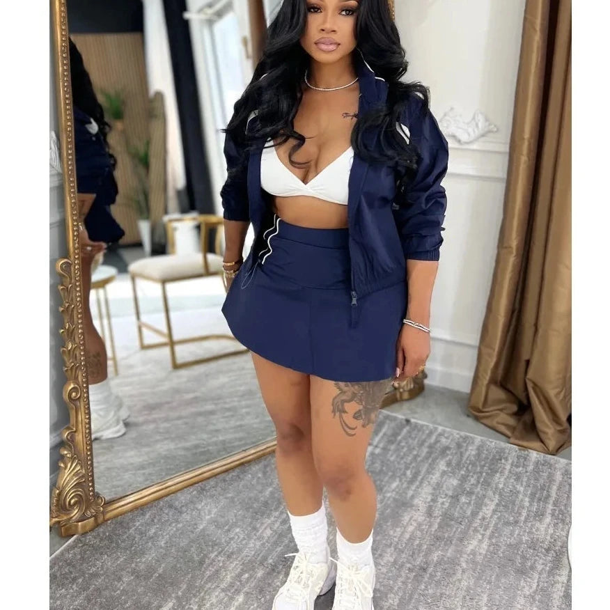 Shorts Skirt 2pcs set