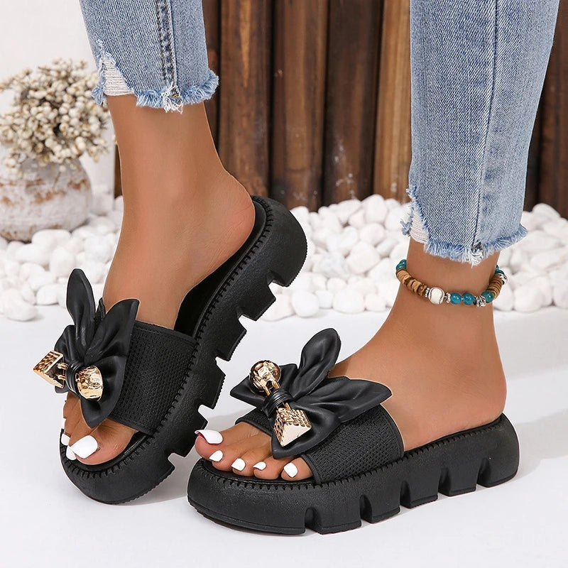 Casual Round Toe slides