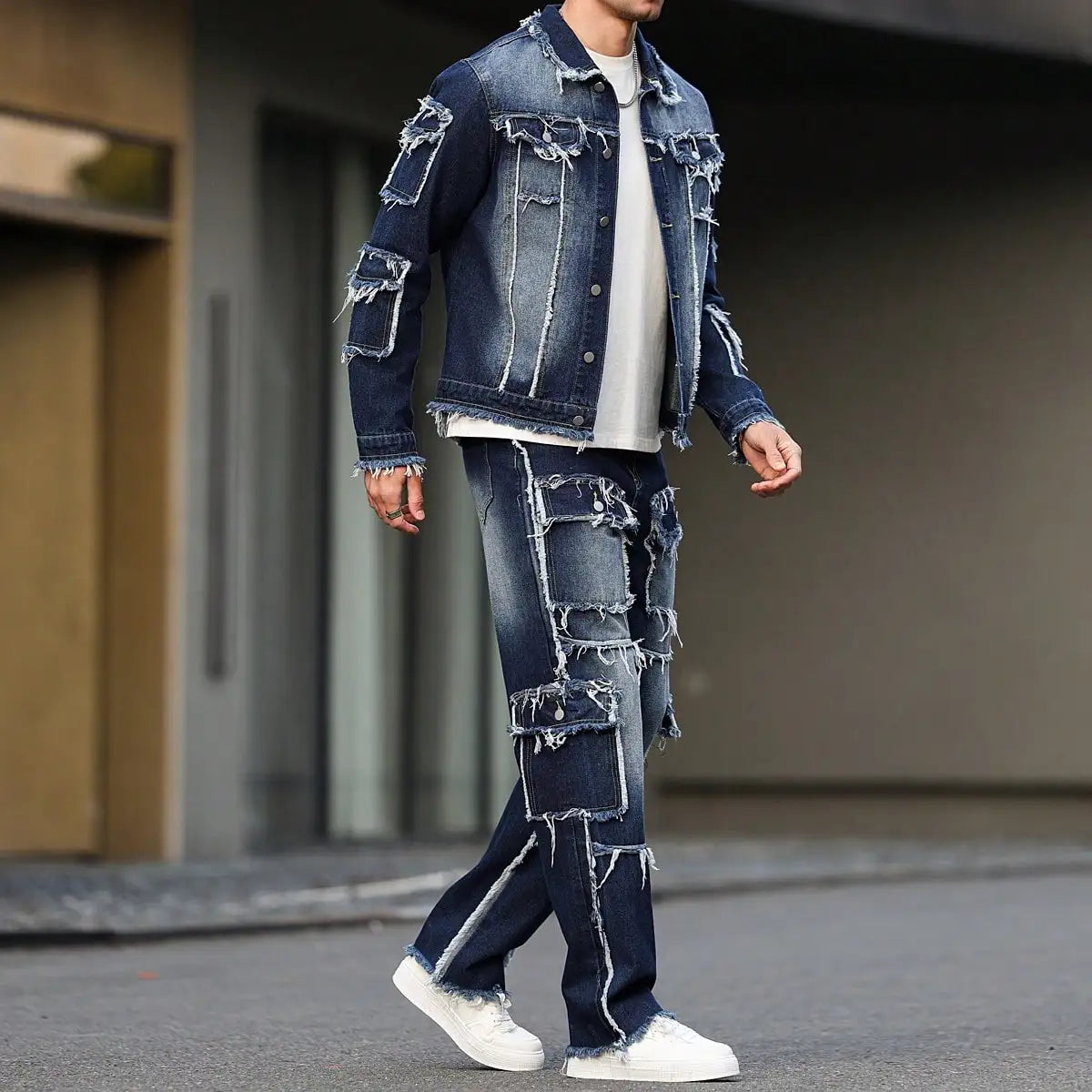 Men’s Denim Suit