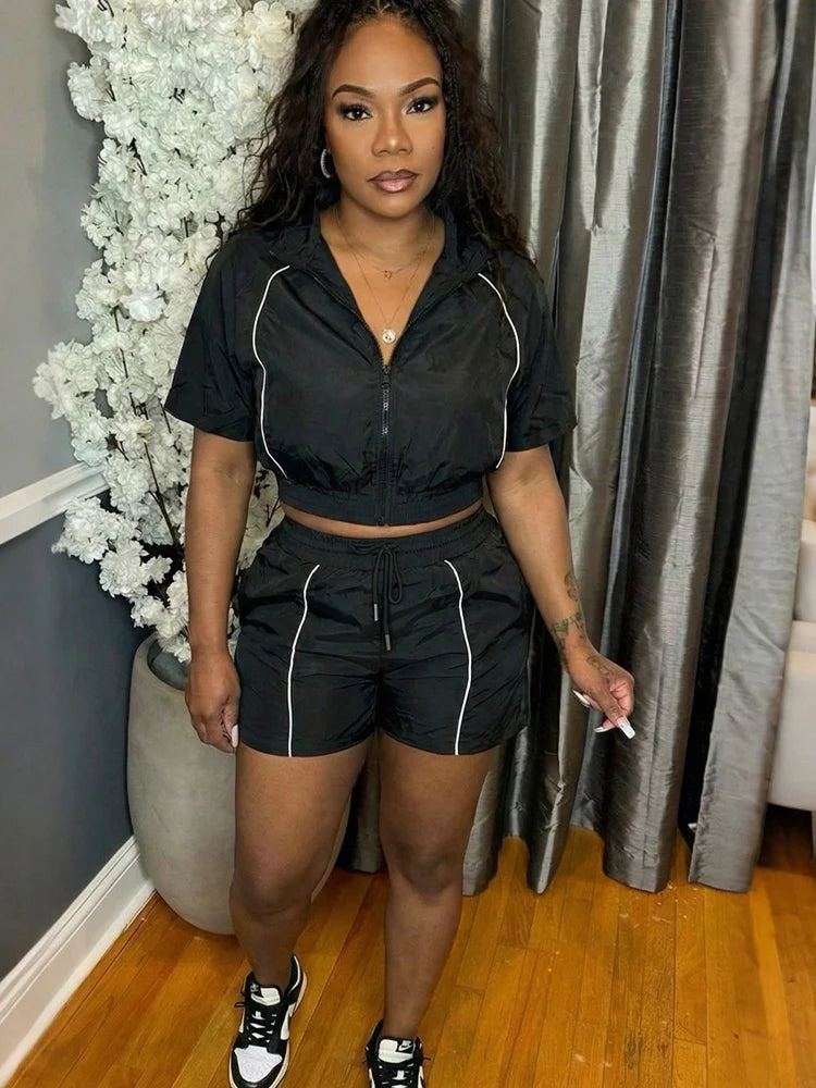 Short Sleeve Shorts Set