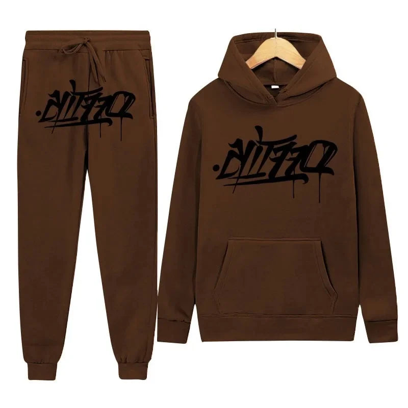 two-piece sweatsuit