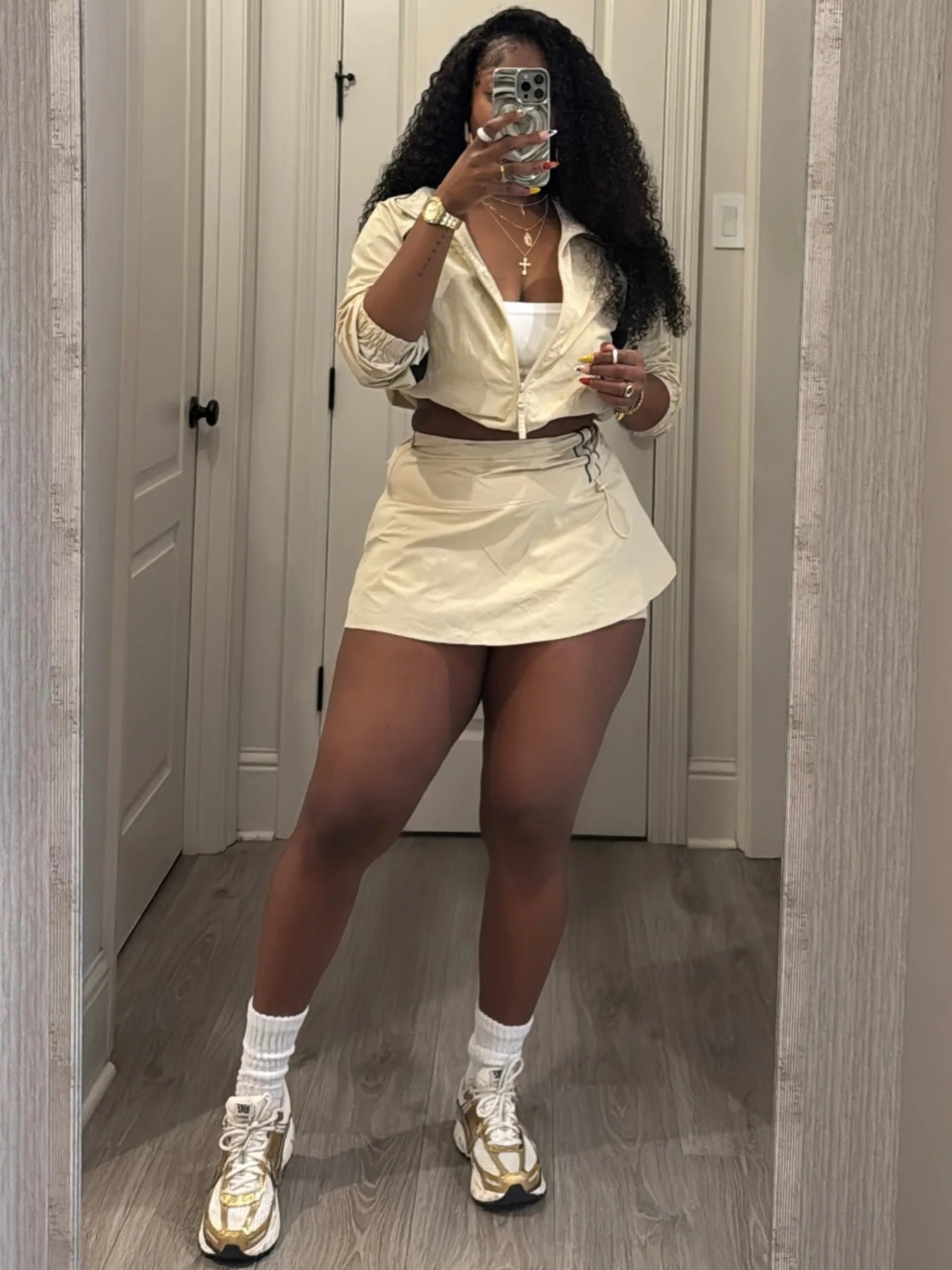 Shorts Skirt 2pcs set