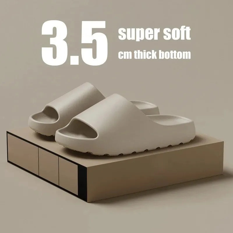 Thick-soled Slides