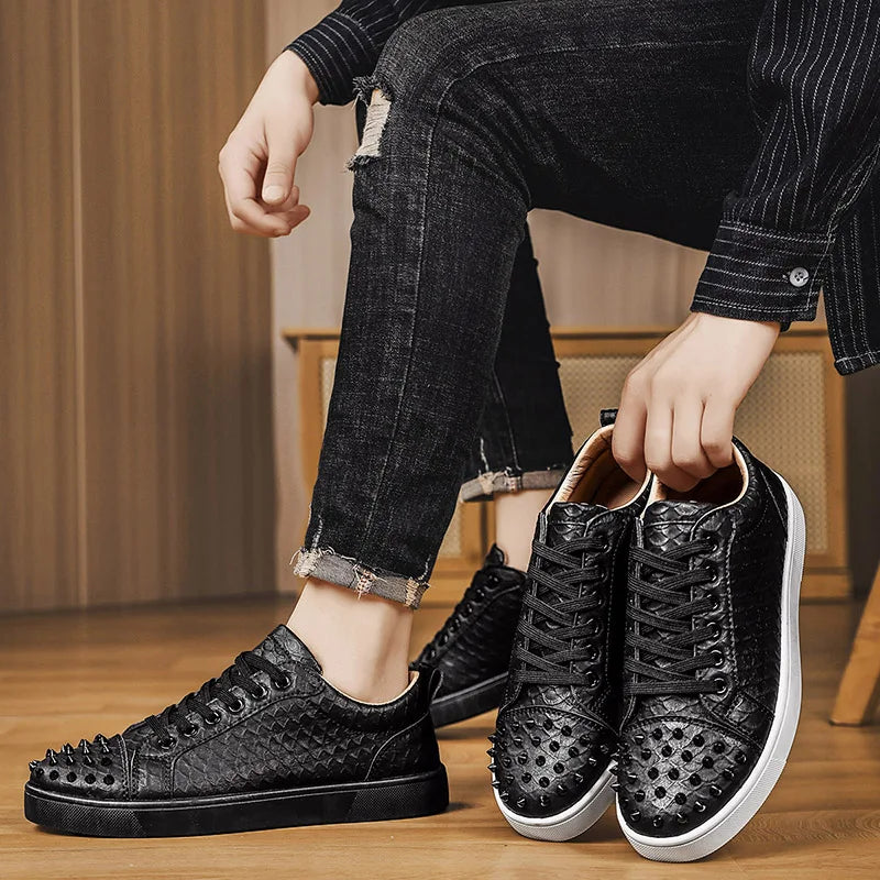 Leather Casual Sneakers