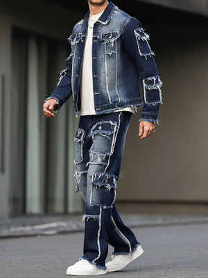 Men’s Denim Suit