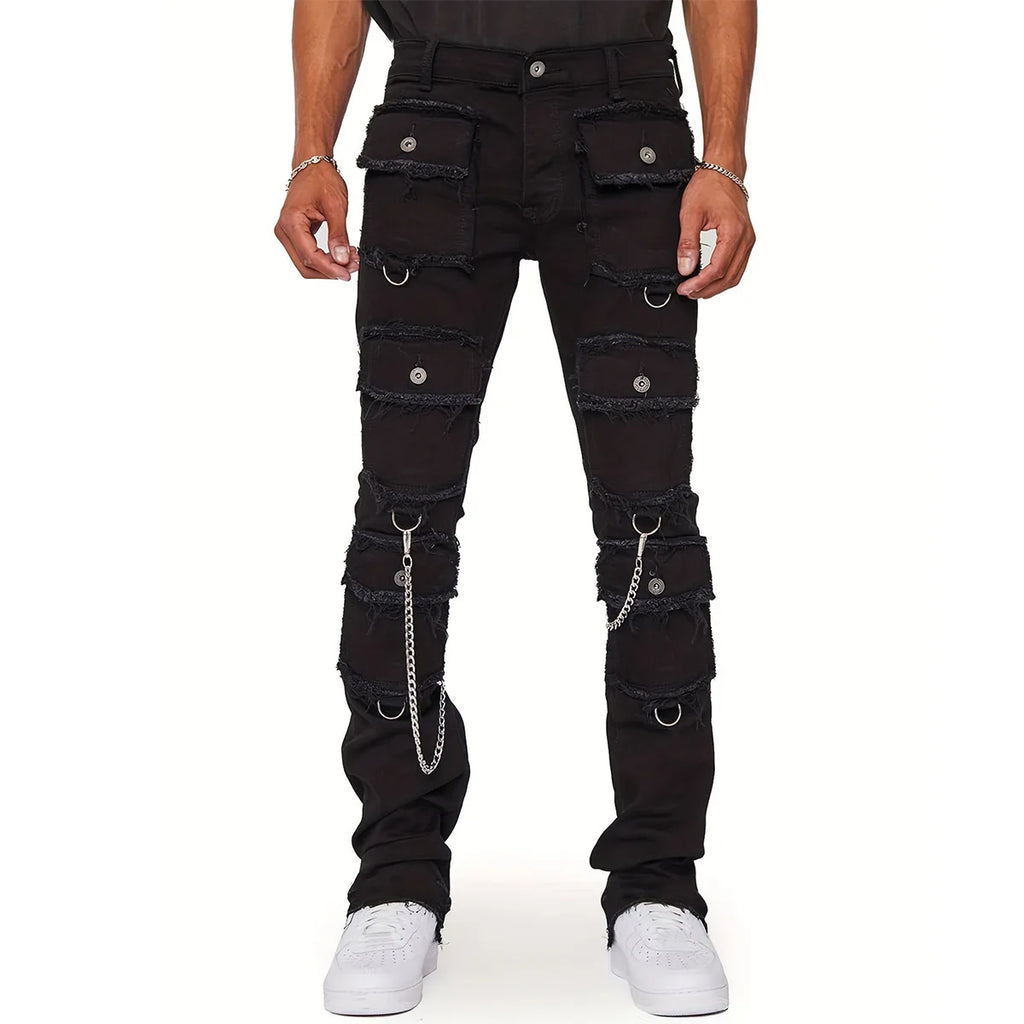 Men’s Stretch Straight-leg Jeans