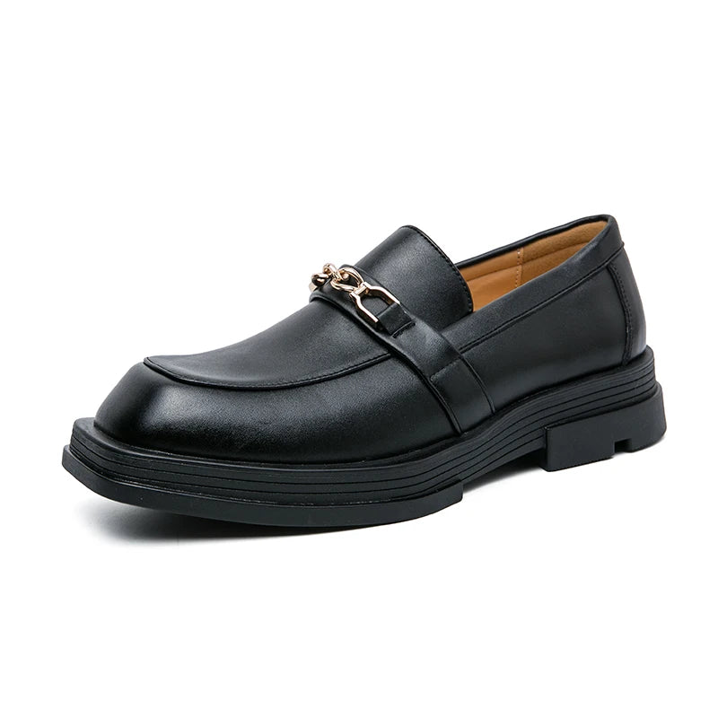 Leather Platform Shoes