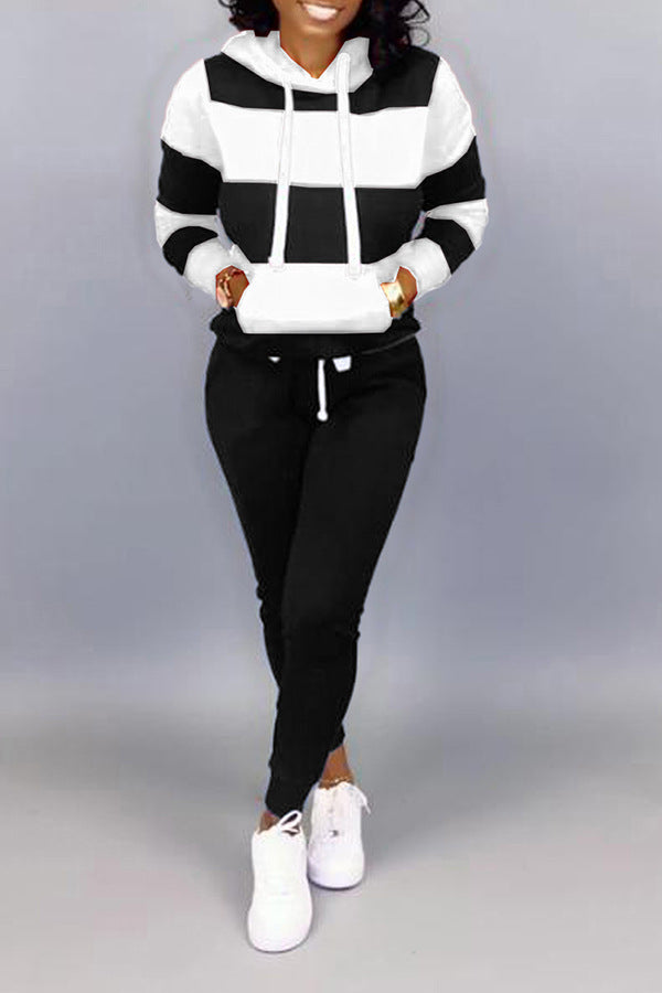 Hooded Casual Sports Suit