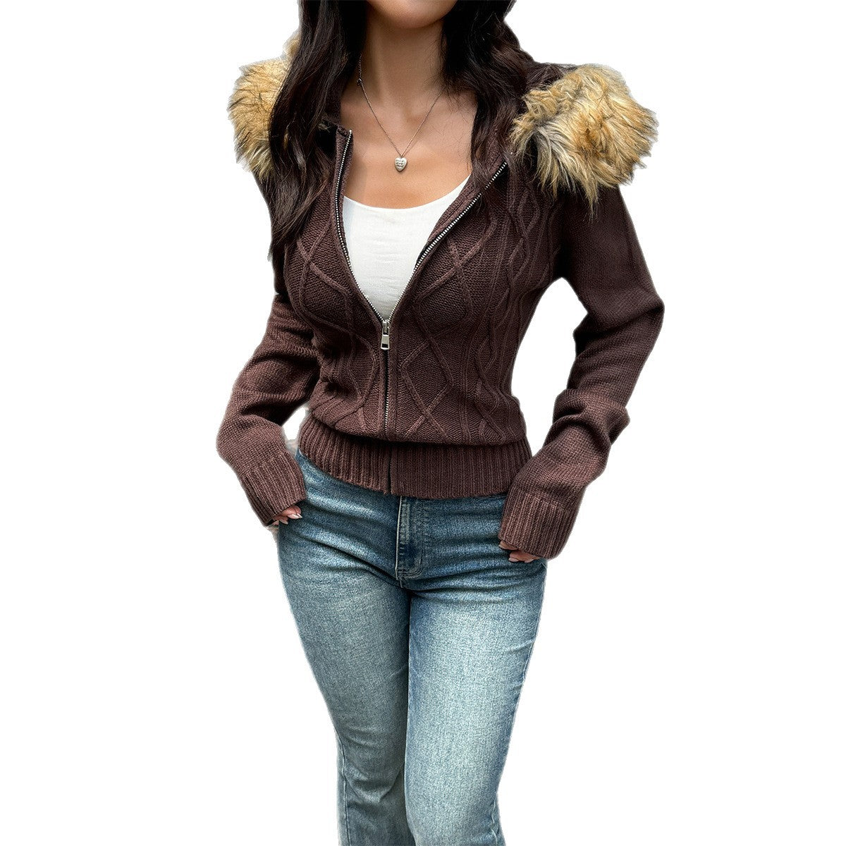 Long Sleeve Sweater Coat