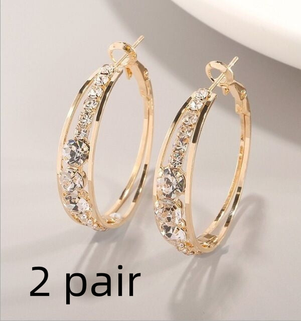 Air Drill Mosaic Women's Earrings