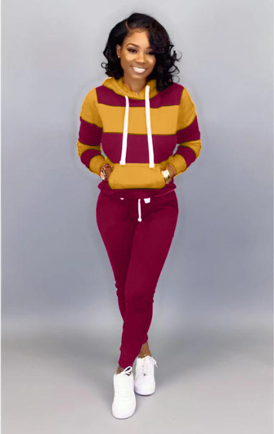 Hooded Casual Sports Suit