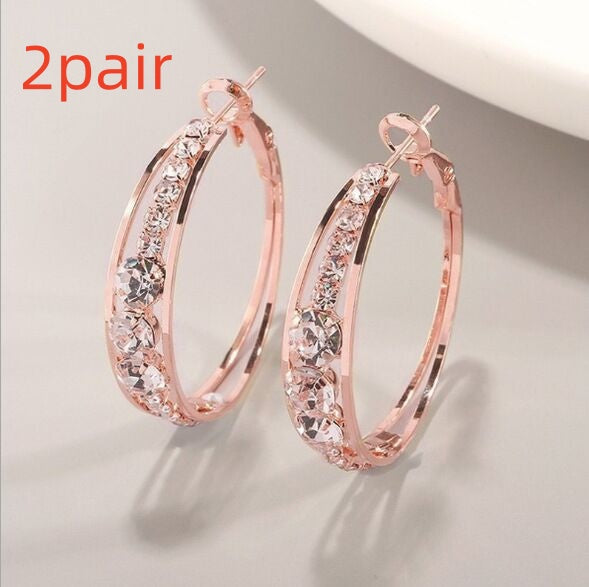 Air Drill Mosaic Women's Earrings