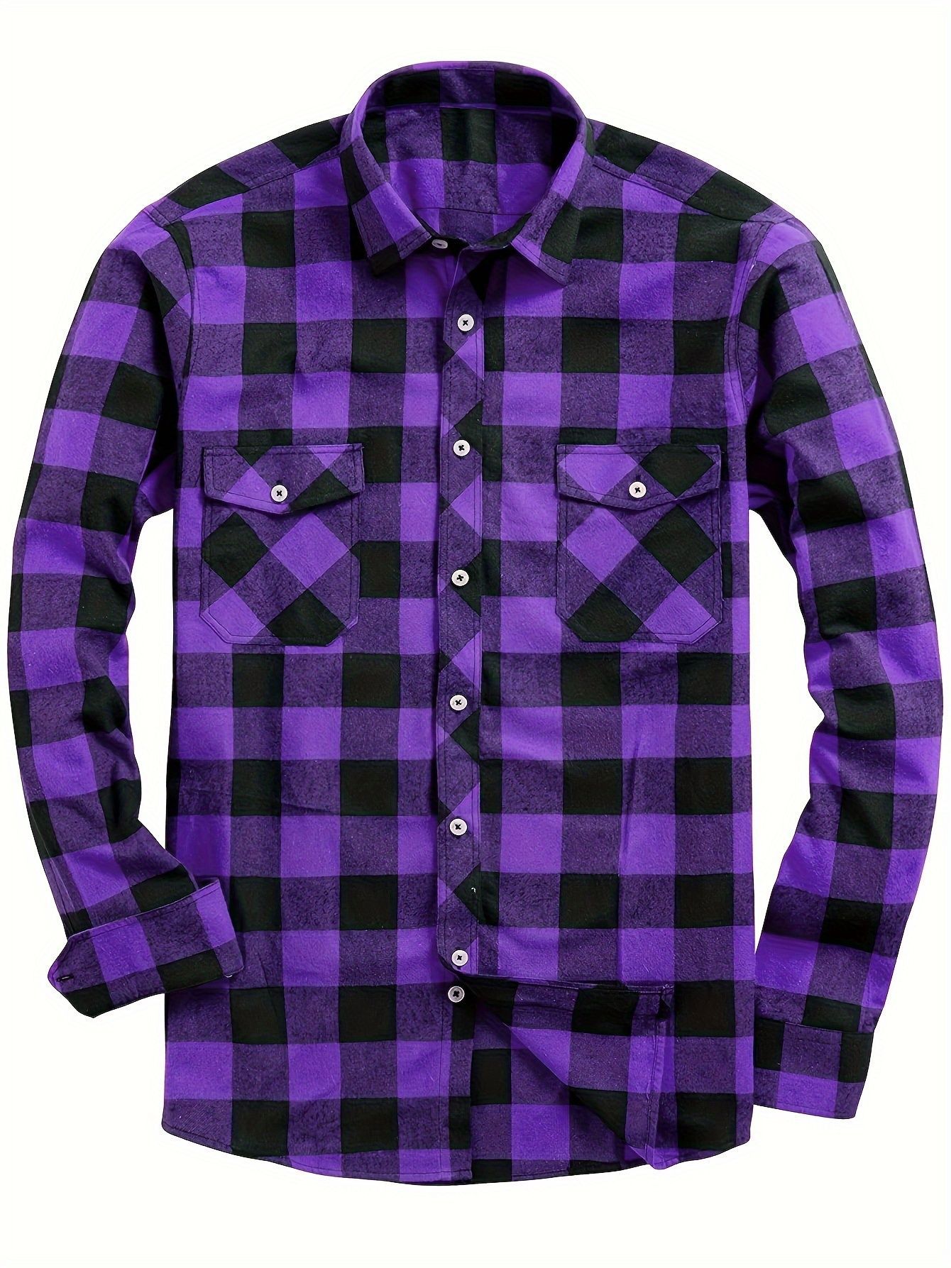 Plaid long sleeve flannel ￼￼