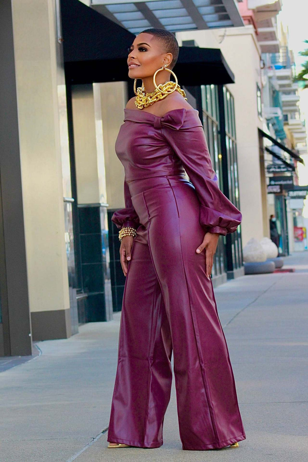 Fashion Leather Suit